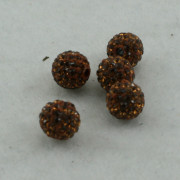 Round Pave Mocha