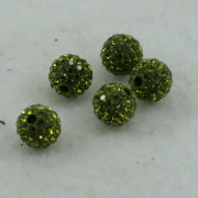 Round Pave Olive