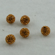 Round Pave Pumpkin