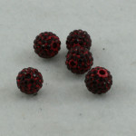 Round Pave Ruby