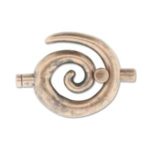 Large Spiral Toggle - Ant Copper 3.2mm