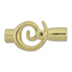 small spiral glue in toggle 6.2mm gold