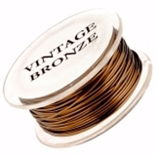 Non Tarnish Wire - Vintage Bronze 16g to 26g